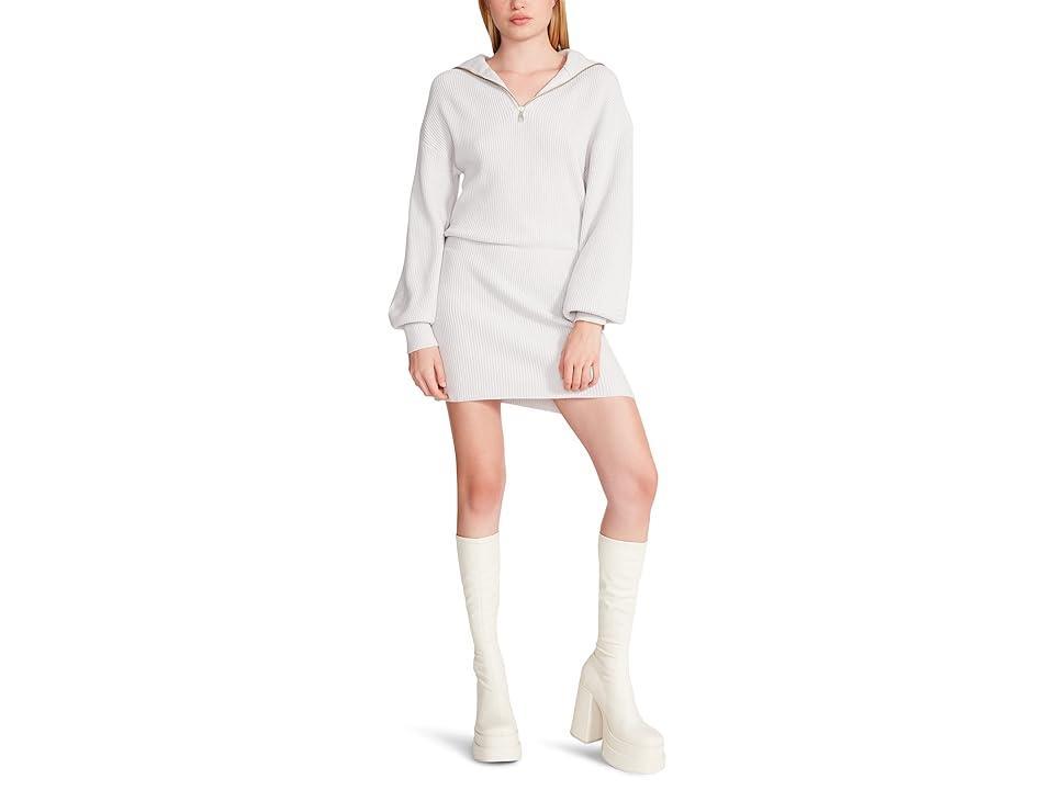 Steve Madden Rowena Dress (Heather Grey) Women's Clothing Product Image