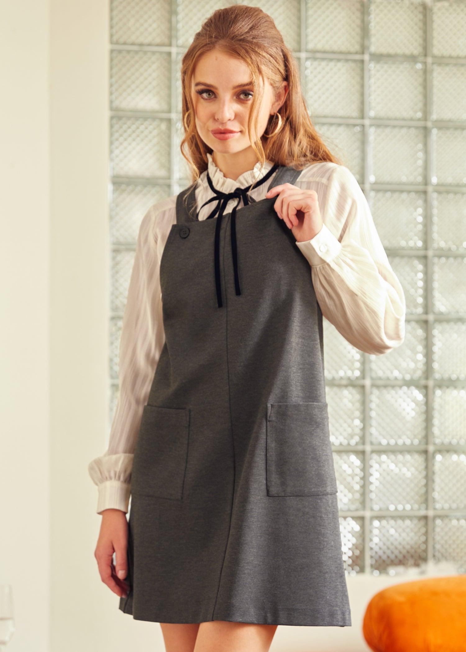 Daring Darling Overall Dress Product Image