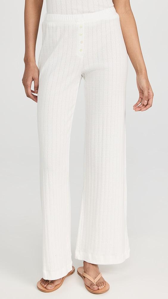 Leset Pointelle Pants | Shopbop Product Image