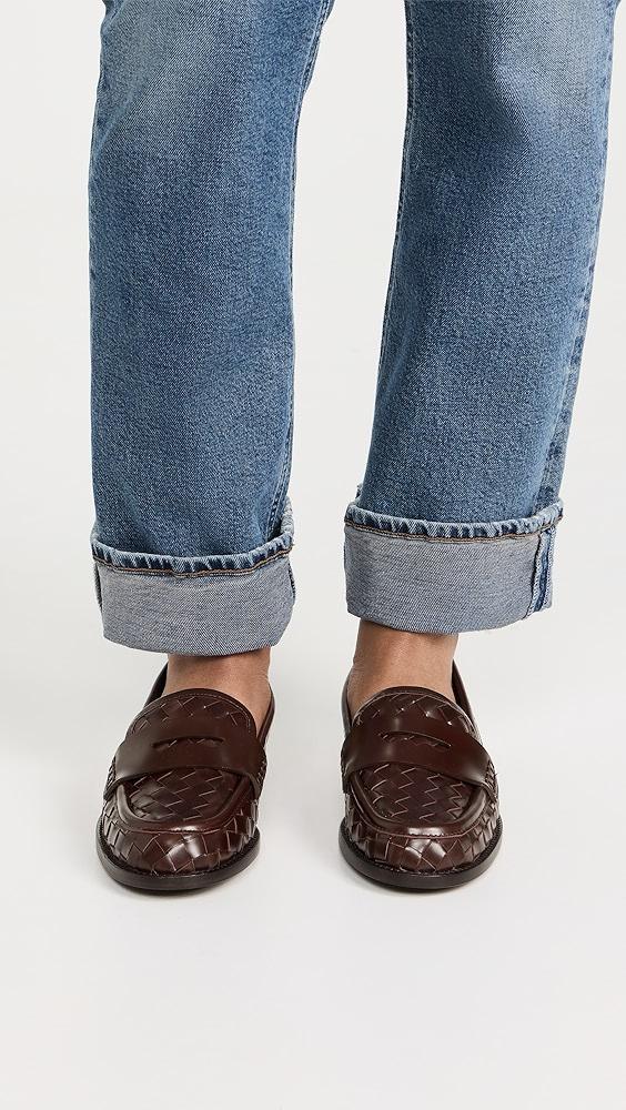 Loeffler Randall Rachel Woven Leather Loafers | Shopbop Product Image