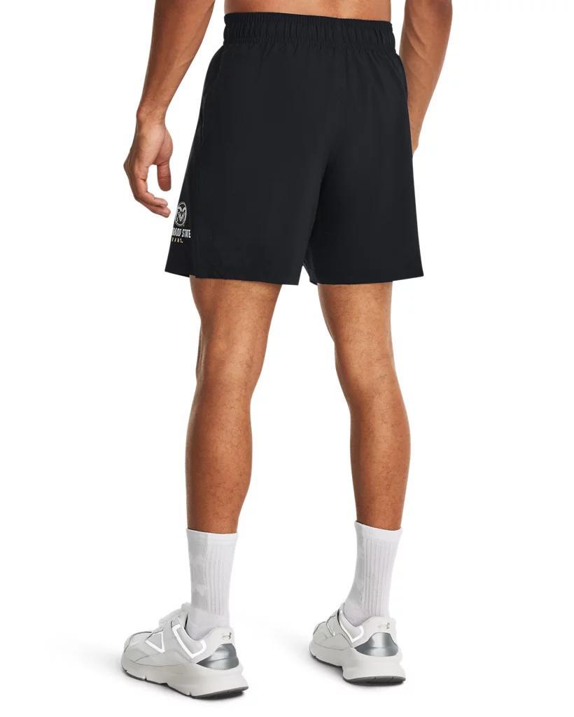 Men's UA Woven Graphic Collegiate Shorts Product Image