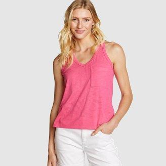 Women's Solstice Slub Pocket Tank Top Product Image