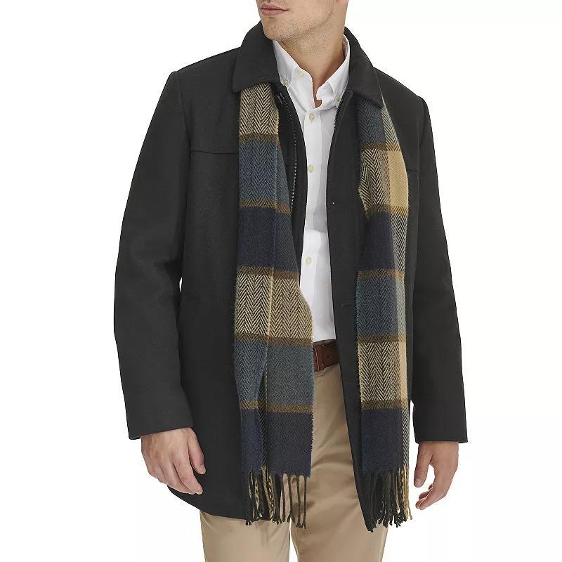 Mens Dockers Wool Scarf Coat Product Image