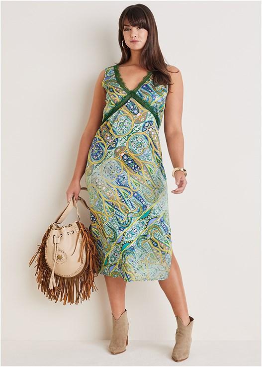 Stretch Charm Midi Dress Product Image