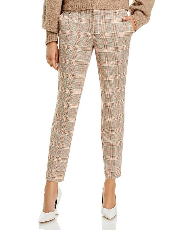 Liverpool Los Angeles Kelsey Plaid Crop Pants Product Image