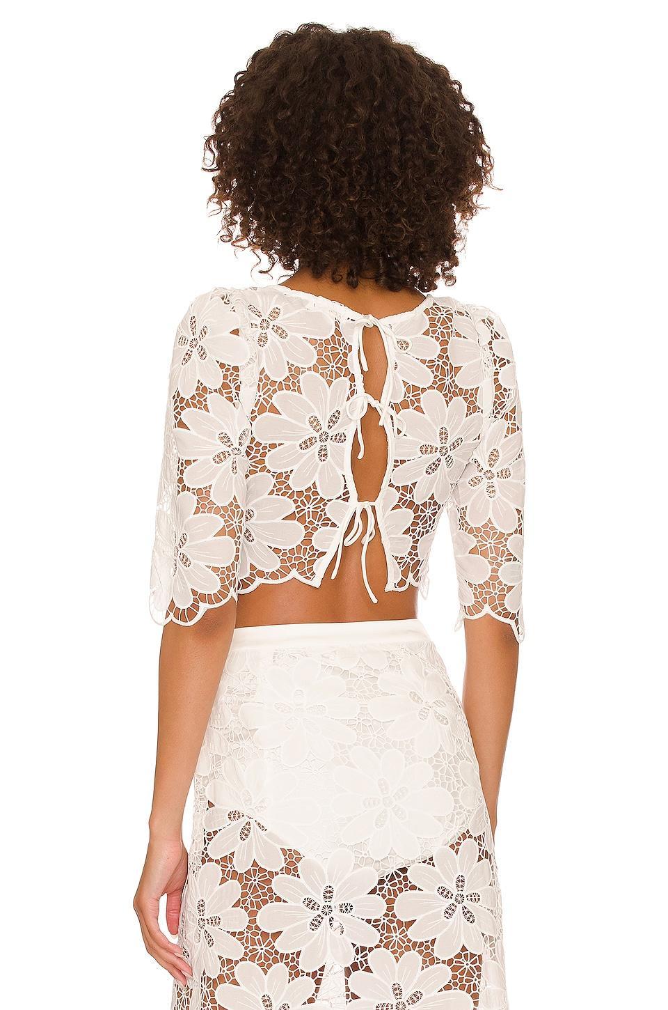 Malika Crop Top For Love & Lemons Product Image