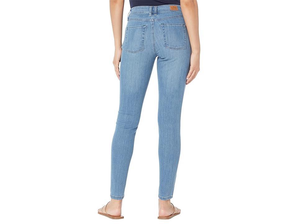 L.L.Bean BeanFlex Skinny Leg Favorite Fit Jeans in Light Indigo (Light Indigo) Women's Jeans Product Image