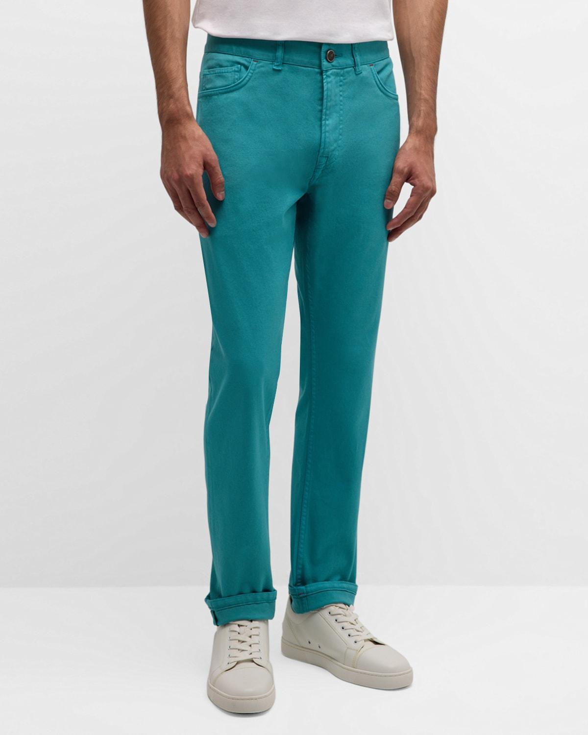 Mens Tapered Leg 5-Pocket Pants Product Image