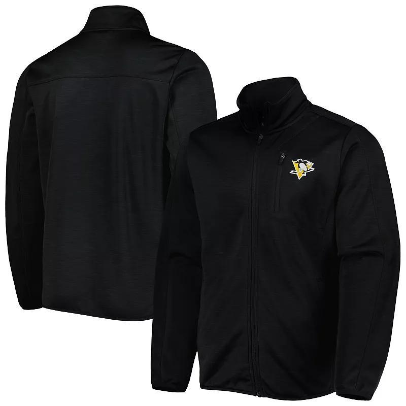 Mens G-III Sports by Carl Banks Black Pittsburgh Penguins Closer Transitional Full-Zip Jacket Product Image