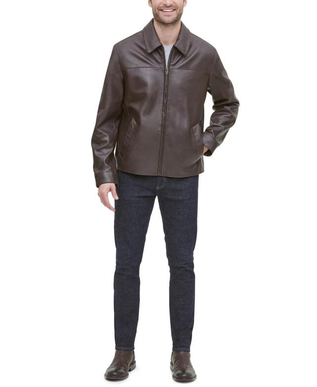 Cole Haan Mens Leather Jacket, Created for Macys Product Image