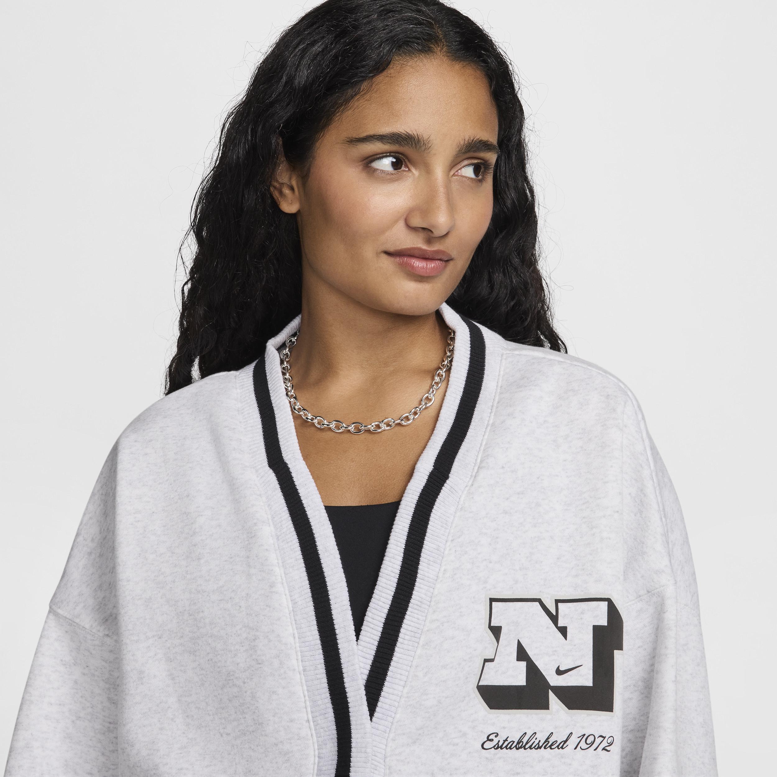 Nike Sportswear Phoenix Fleece Women's Over-Oversized Cardigan Product Image