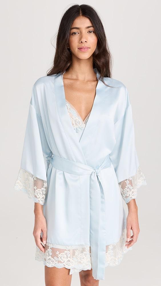 Flora Nikrooz Rosa Charmeuse Kimono | Shopbop Product Image