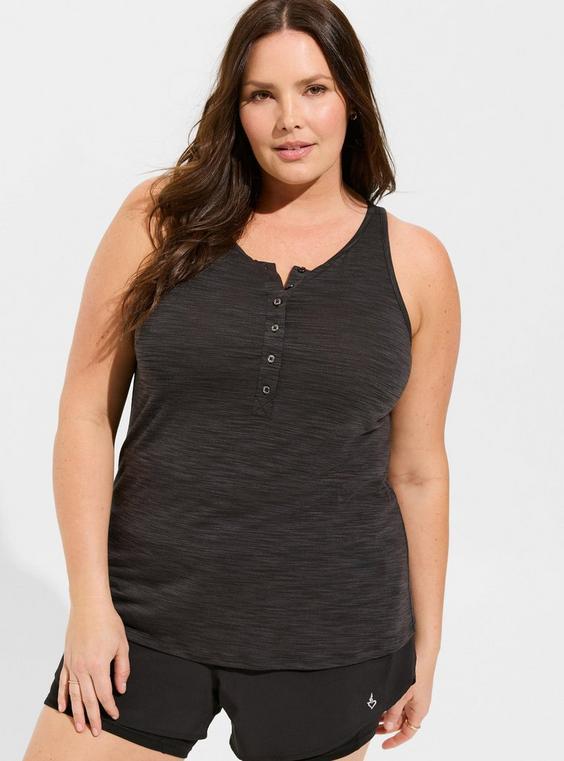 Happy Camper Lyocell Henley Hiking Active Tank Product Image