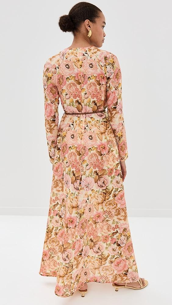 Zimmermann Golden Plunge Maxi Dress | Shopbop Product Image