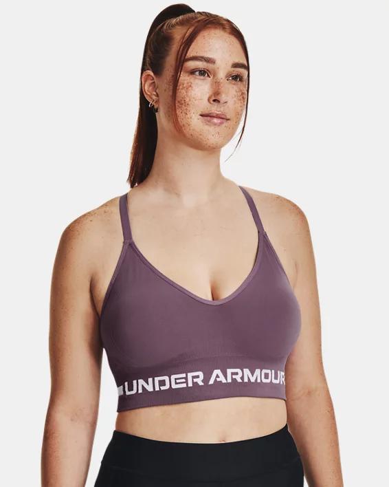 Women's UA Seamless Low Long Sports Bra Product Image