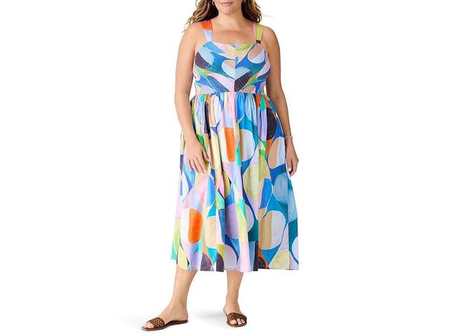 NIC+ZOE Plus Size Social Circles Sarah Dress Multi) Women's Dress Product Image