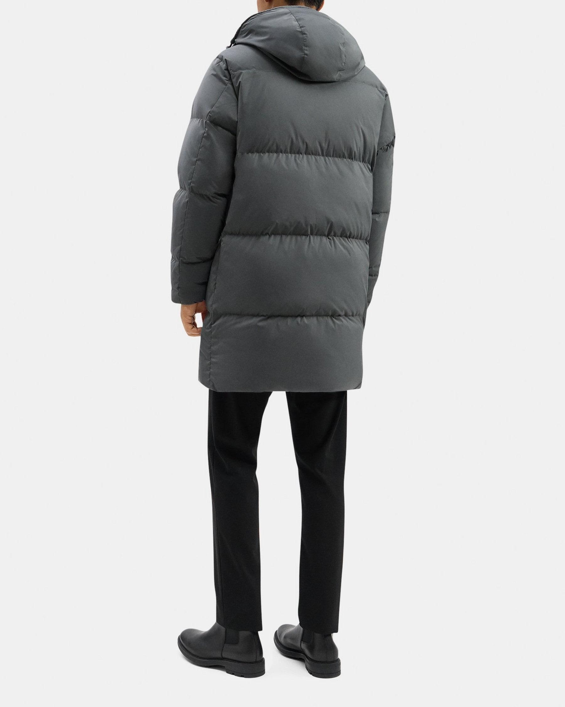 Hooded Jacket in City Poly Product Image