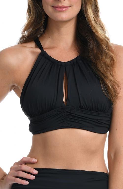 La Blanca Island Goddess High Neck Bikini Top Product Image