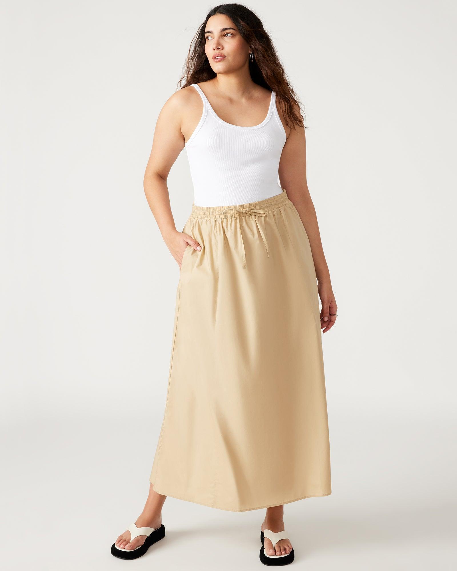 SUNNY SKIRT KHAKI Female Product Image