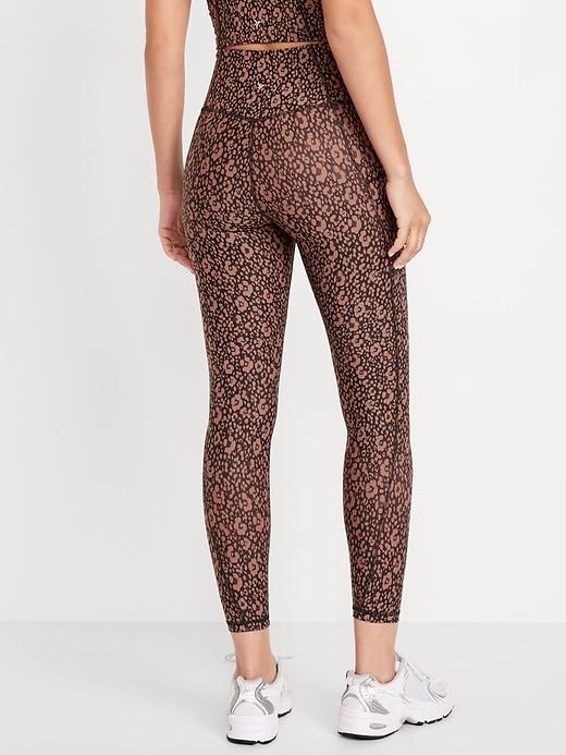 High-Waisted PowerSoft 7/8 Leggings Product Image