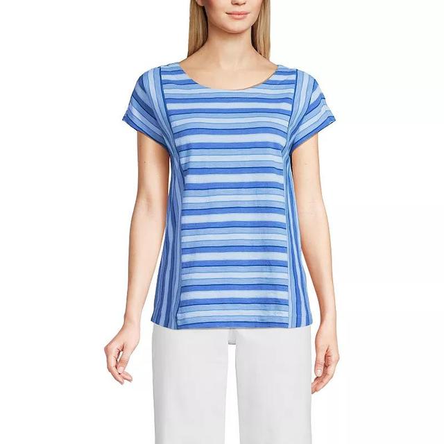 Womens Lands End Slub Tee Product Image