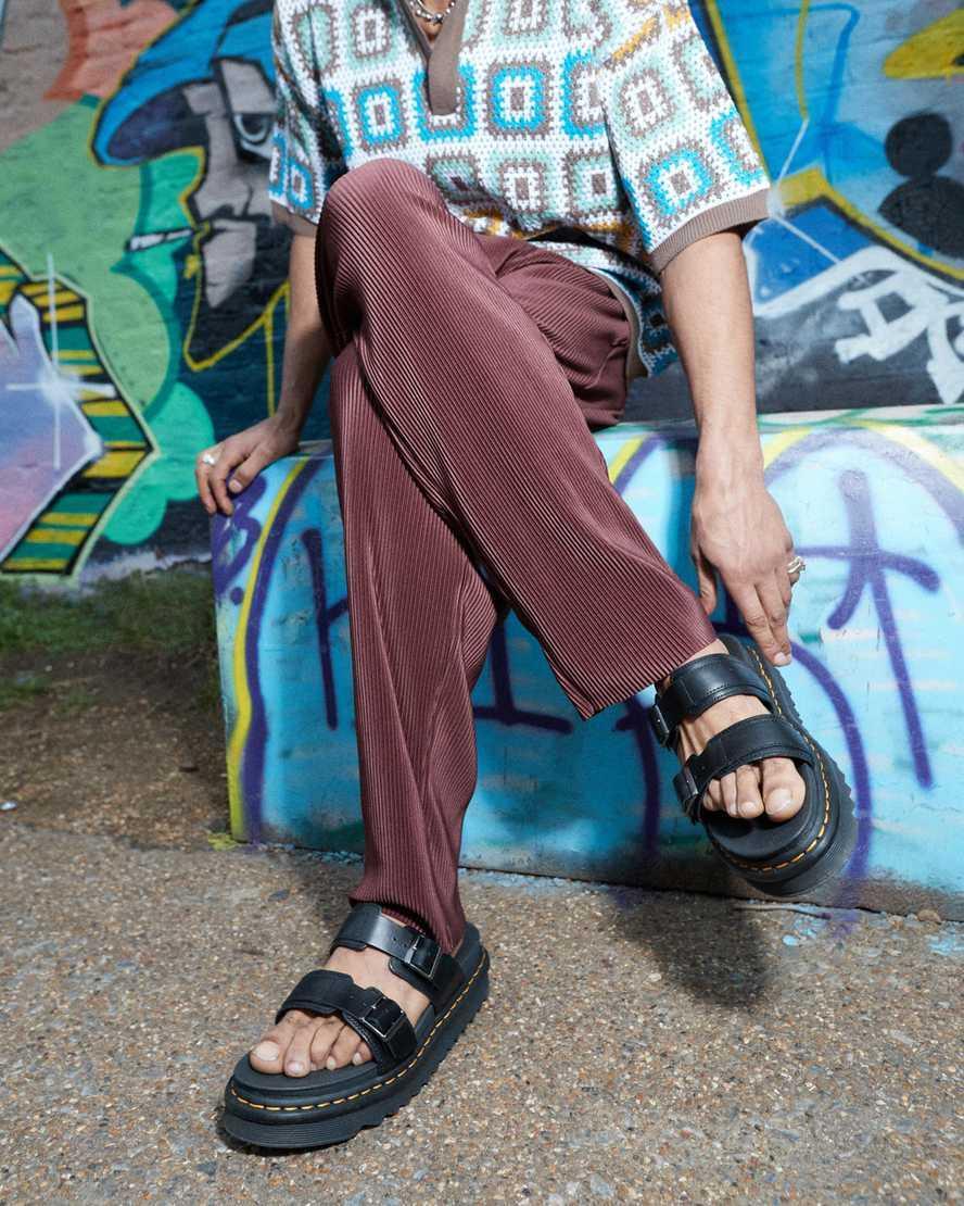 Dr. Martens Myles Sandal in Black Product Image