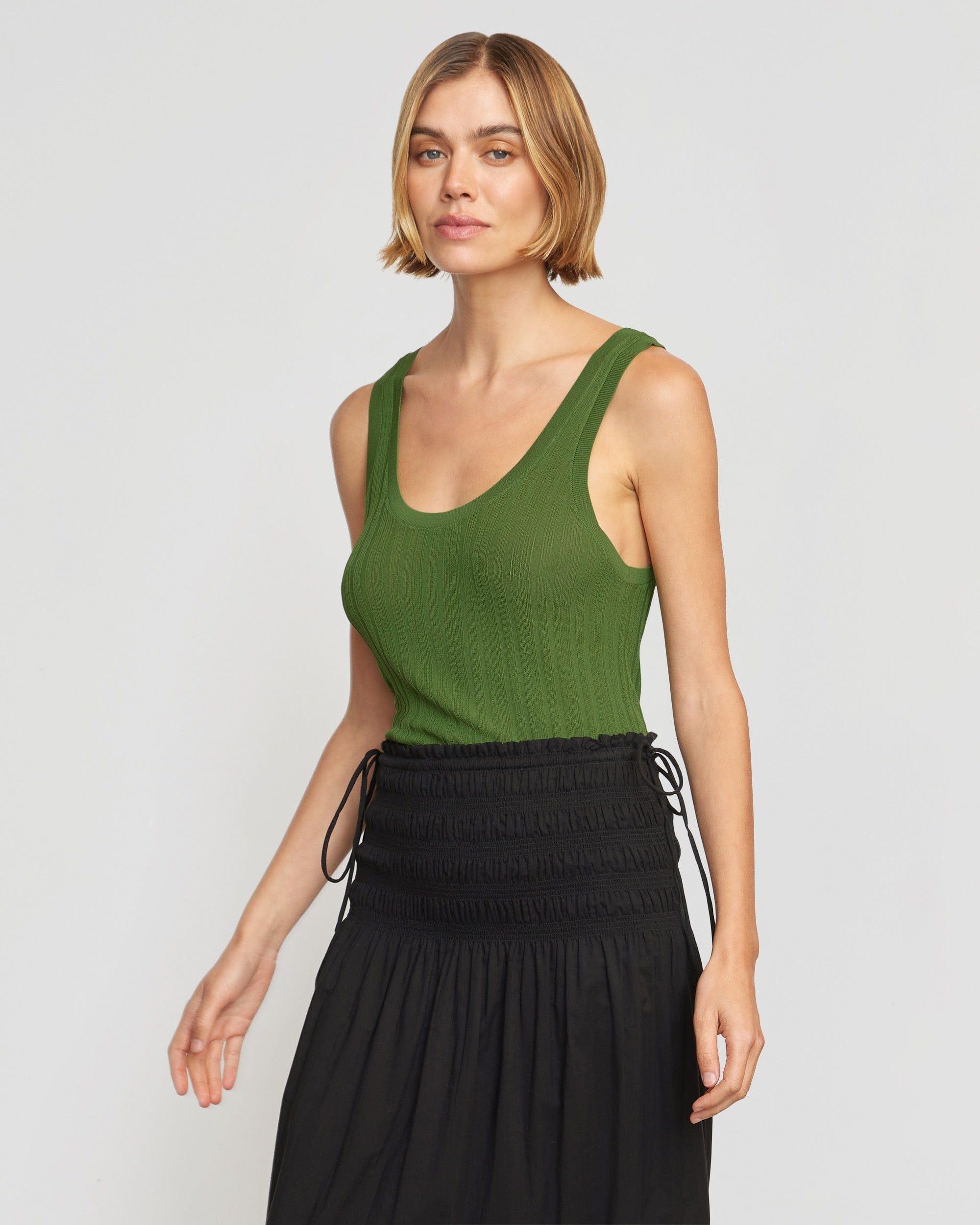 Andee Ribbed Sweater Tank Product Image