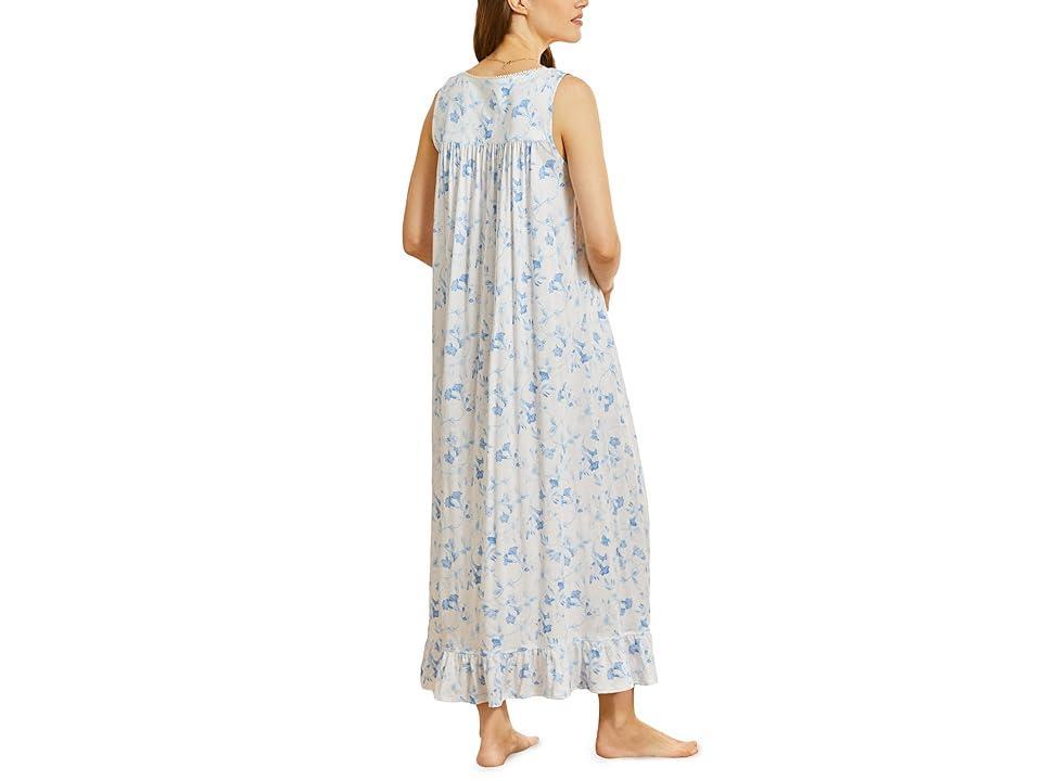 Eileen West Cap Sleeve Waltz Gown (Morning Glory) Women's Pajama Product Image