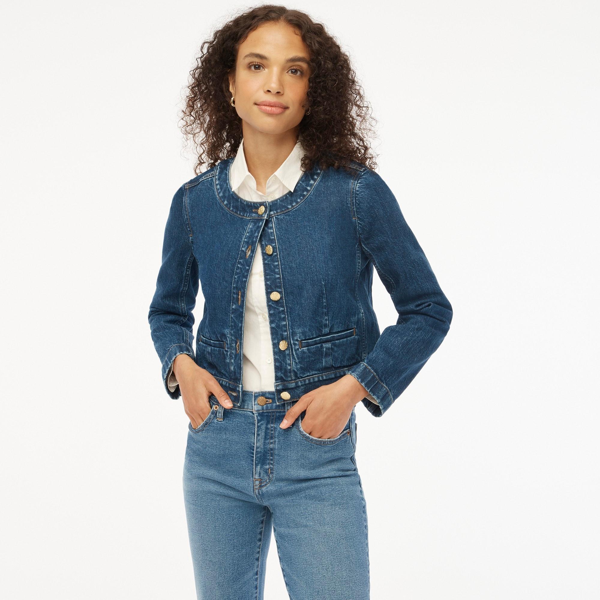 Denim lady jacket Product Image