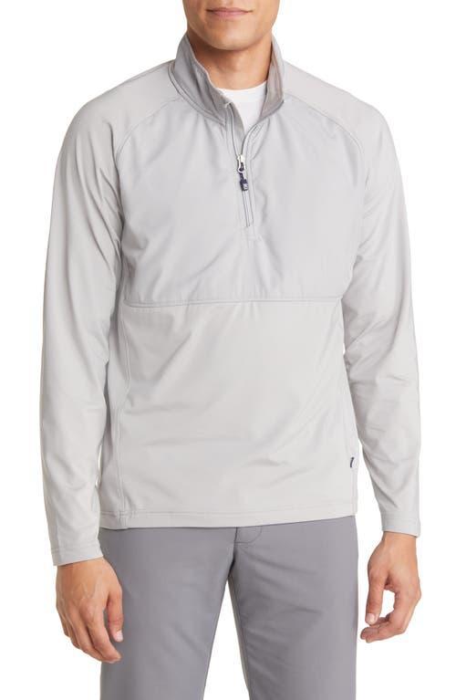 Cutter & Buck Mens Adapt Eco Knit Hybrid Recycled Quarter Zip Jacket Product Image