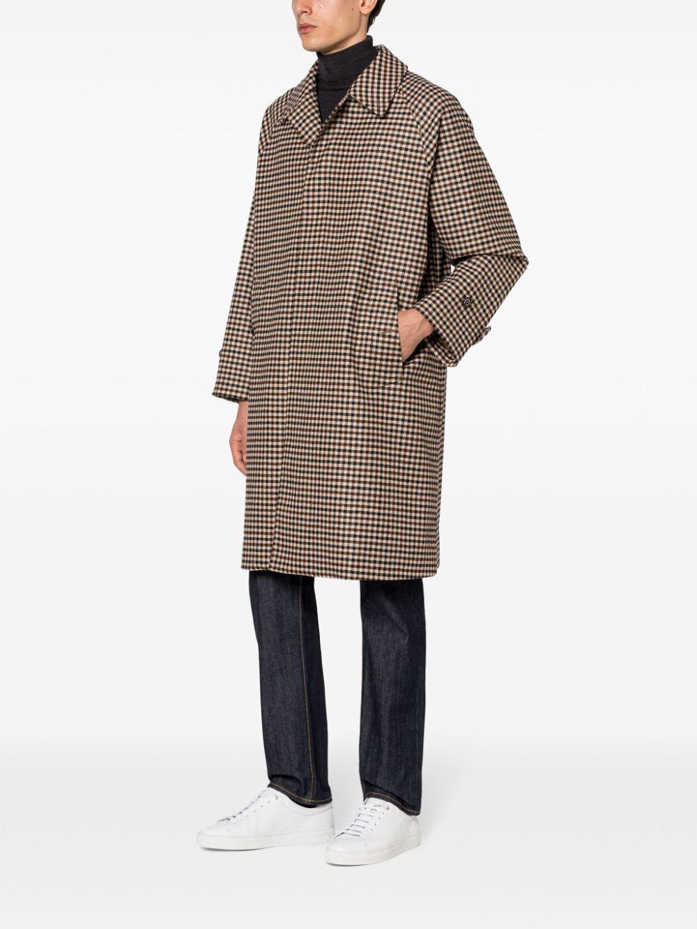 Belford checked coat Product Image