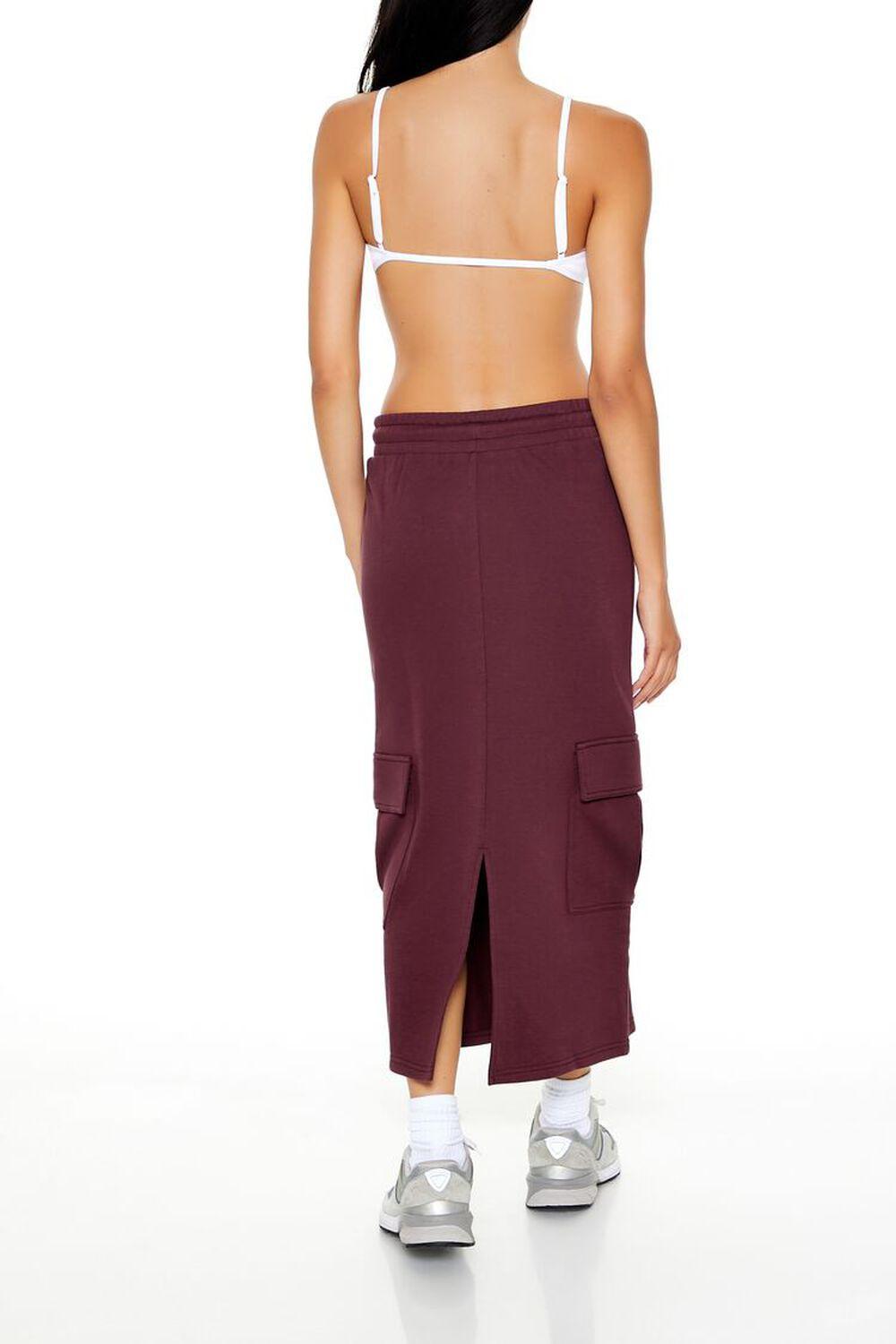 Fleece Cargo Midi Skirt | Forever 21 Product Image