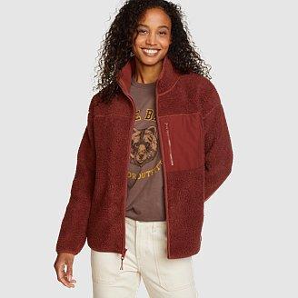 Women's Chilali Faux Shearling Fleece Jacket Product Image