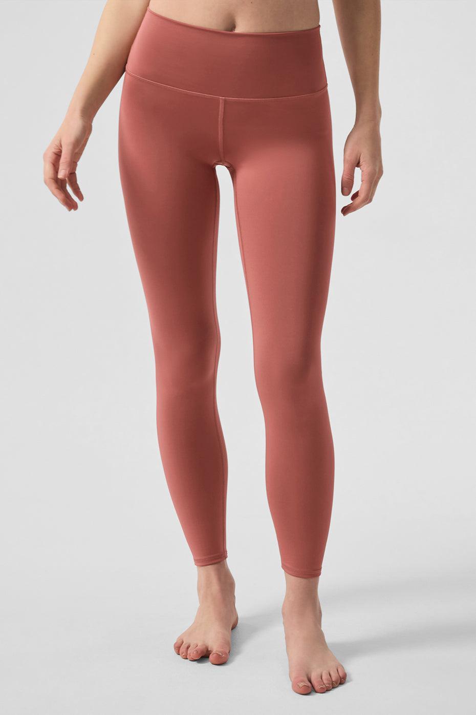 7/8 High-Waist Airlift Legging - Soft Terracotta Female Product Image