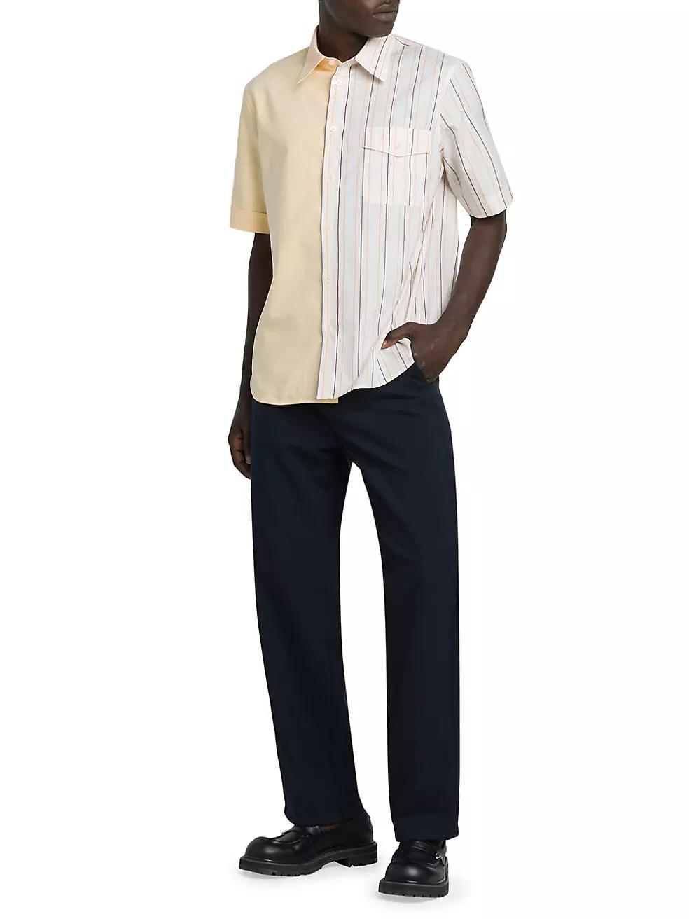 Wool Slim Trousers Product Image