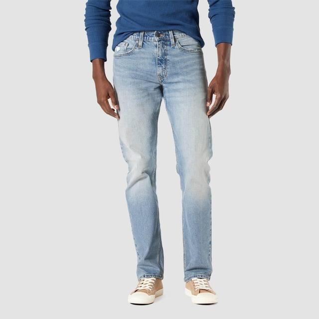 DENIZEN from Levis Mens 232 Slim Straight Fit Jeans - Light Blue 30x32 Product Image