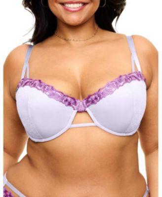 Plus Size Eva Push Up Balconette Bra Product Image