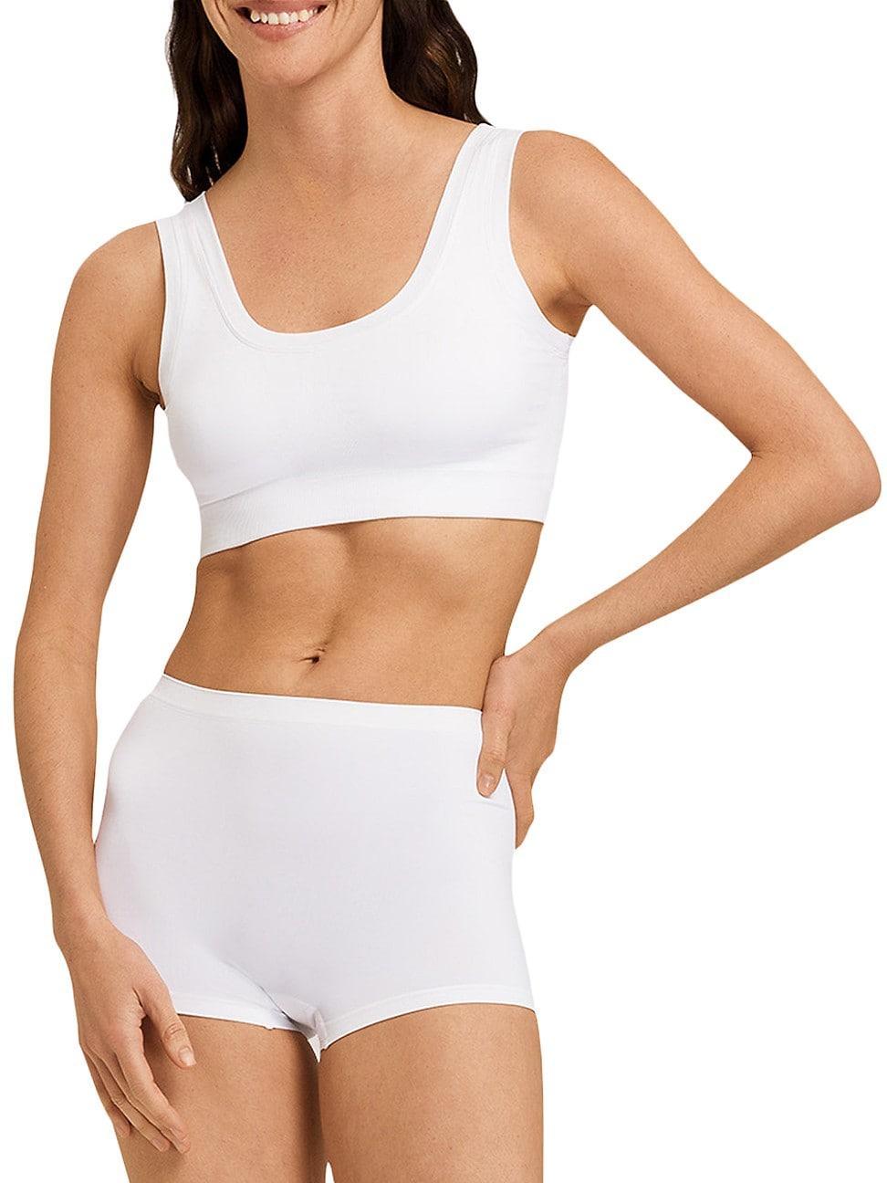 Womens Touch Feeling Padded Crop Top product image