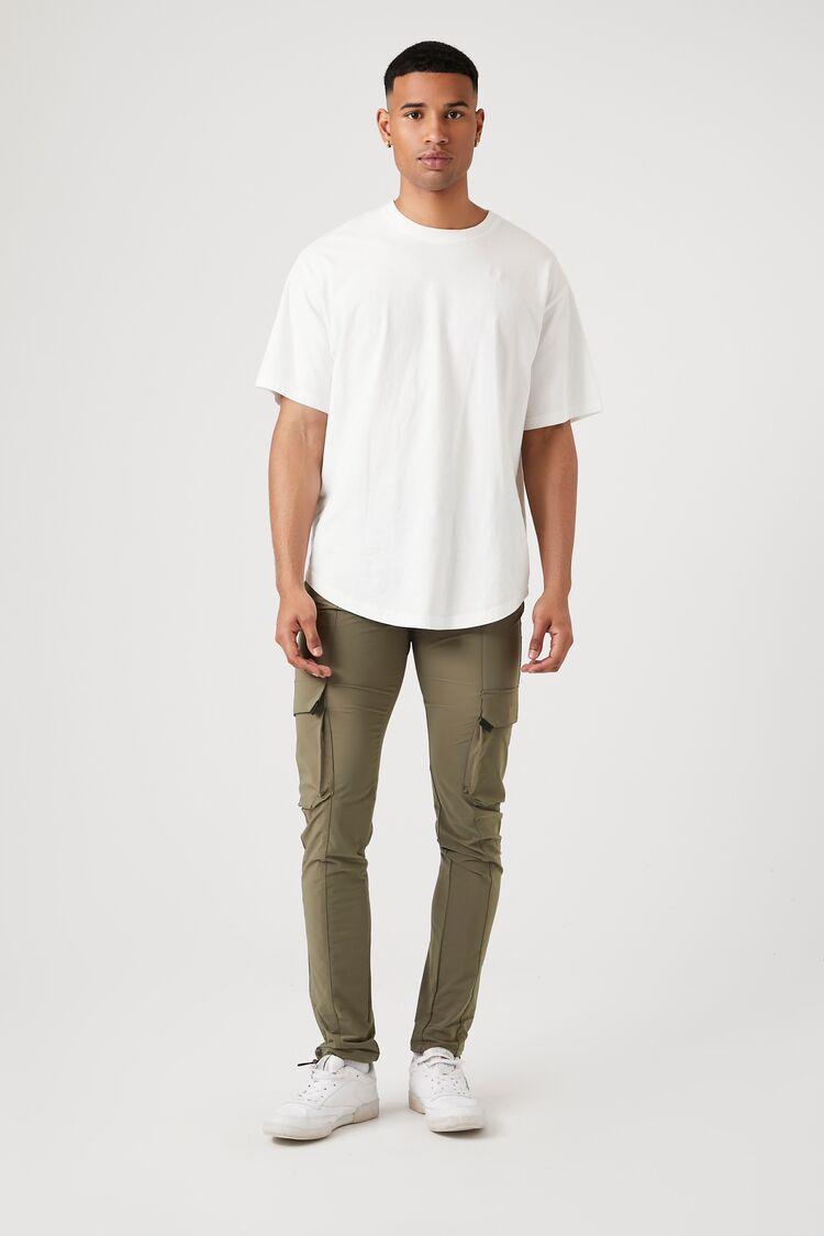 Skinny Drawstring Joggers | Forever 21 Product Image