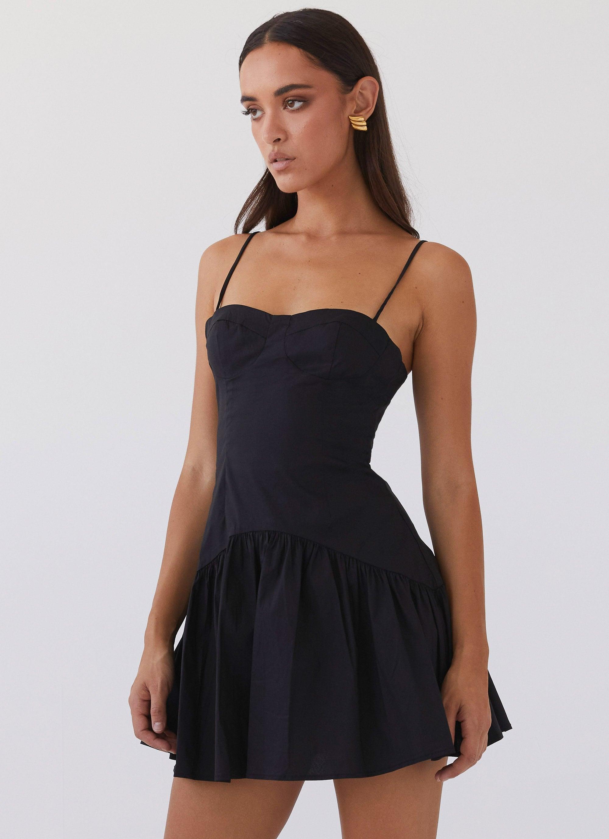 Endless Summer Mini Dress - Black Product Image