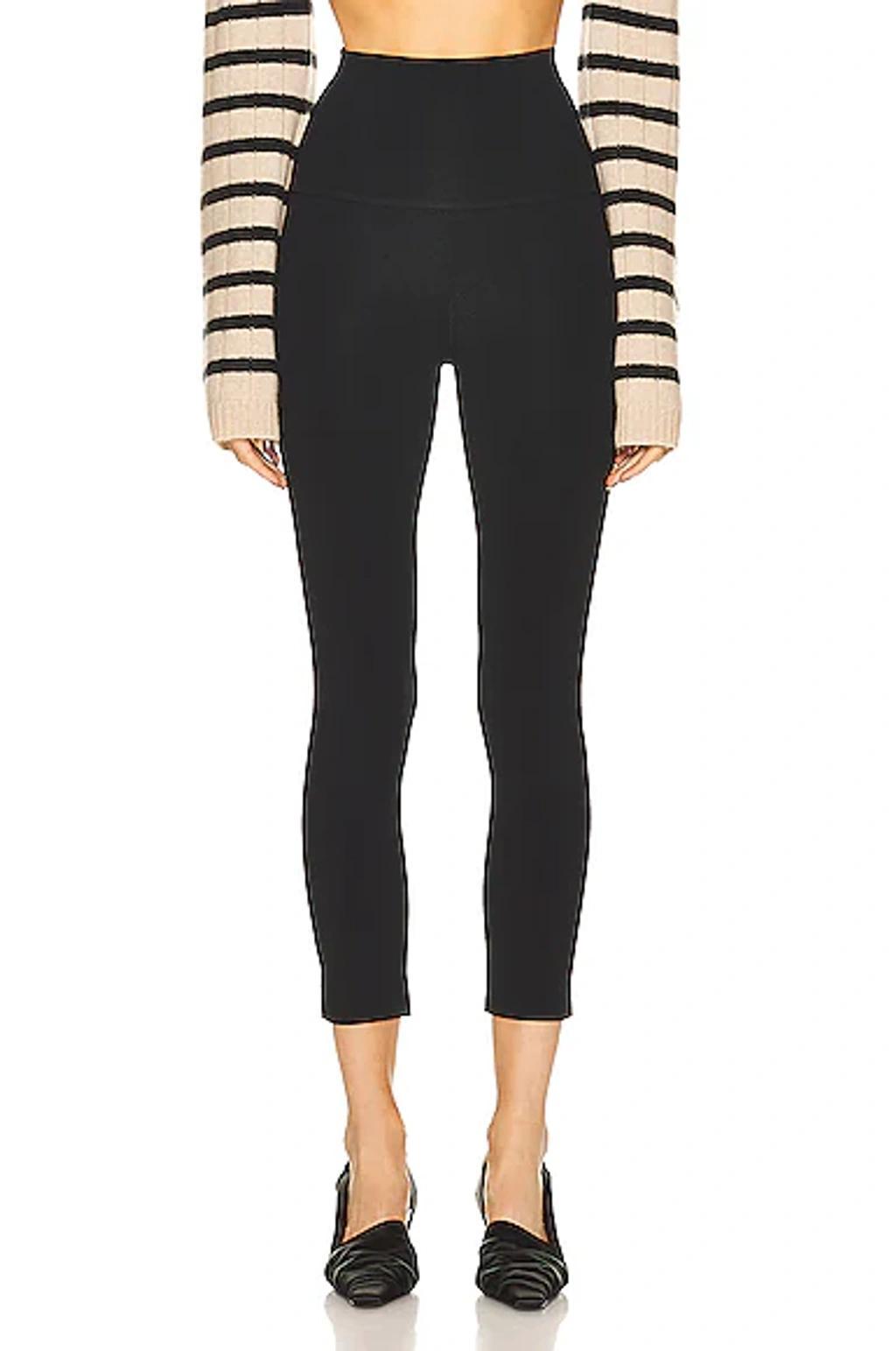 Harmony Stretch-jersey Leggings In Black Product Image