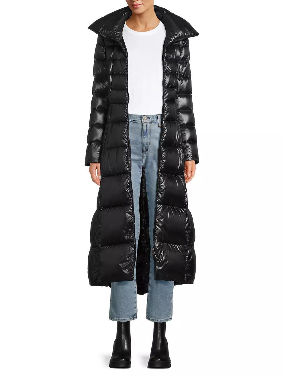 Long Down Puffer Coat Product Image