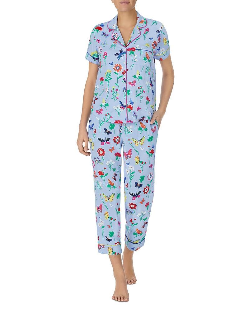 kate spade new york Butterflies And Blooms Short Sleeve Pajama Set Product Image