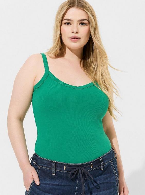 Rib V-Neck Icon Cami product image