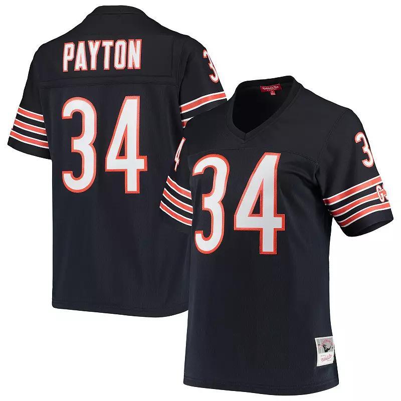 Womens Mitchell & Ness Walter Payton Chicago Bears 1985 Legacy Replica Jersey Blue Product Image