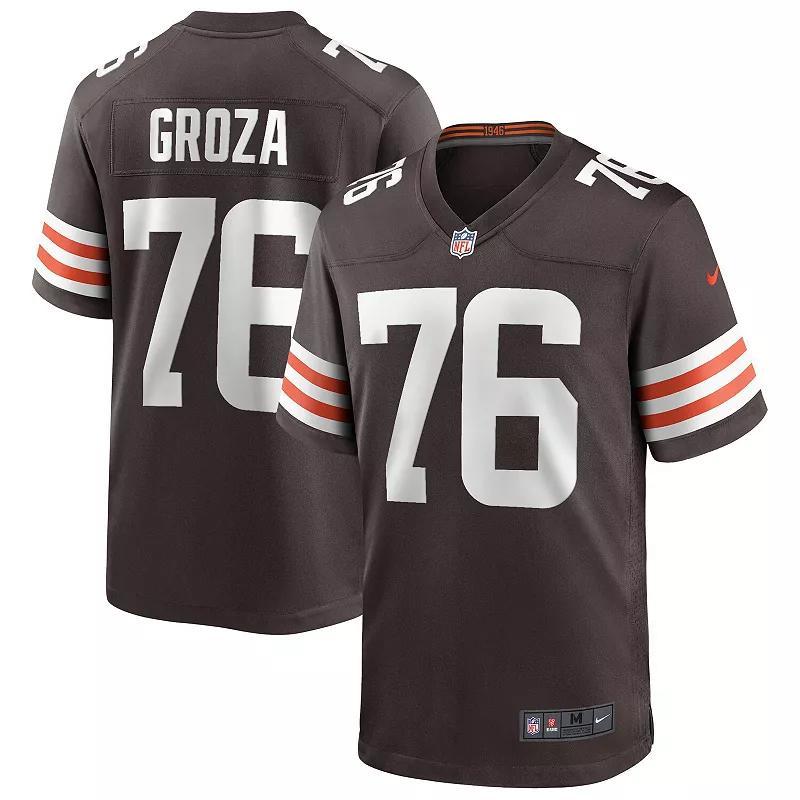 Mens Nike Lou Groza Cleveland s Game Retired Player Jersey Product Image