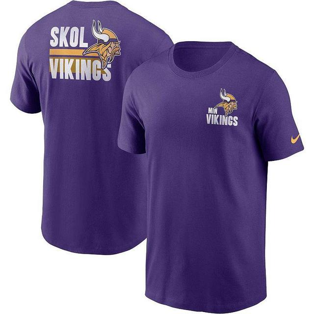 Mens Nike Purple Minnesota Vikings Blitz Essential T-Shirt Product Image