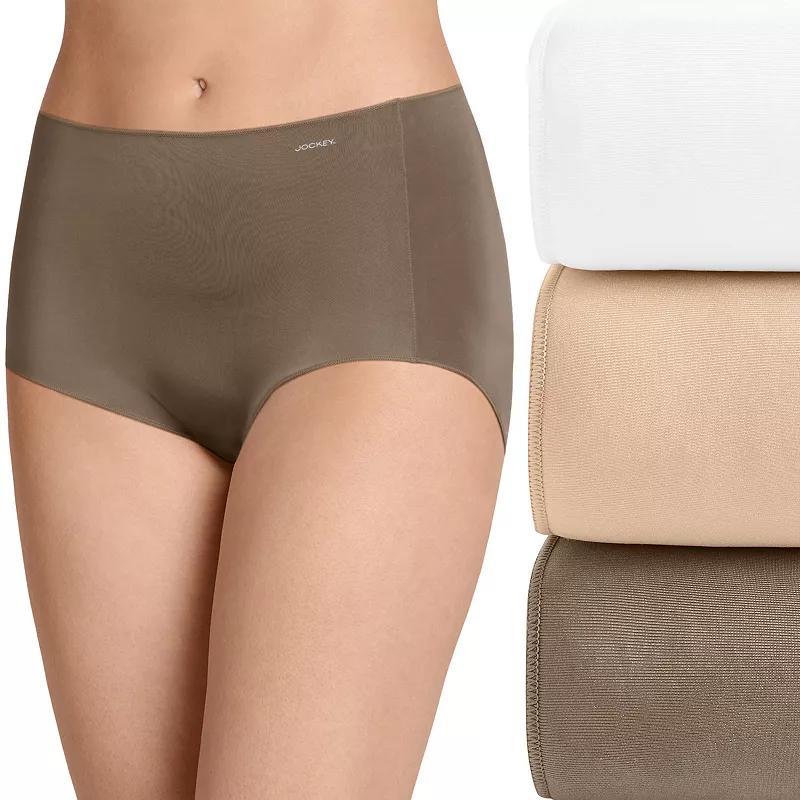 Womens Jockey No Panty Line Promise 3-Pack Full Rise Brief Panty Set 1877 Product Image