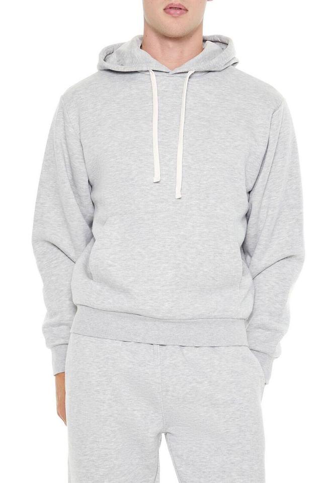 Cotton-Blend Drawstring Hoodie | Forever 21 Product Image