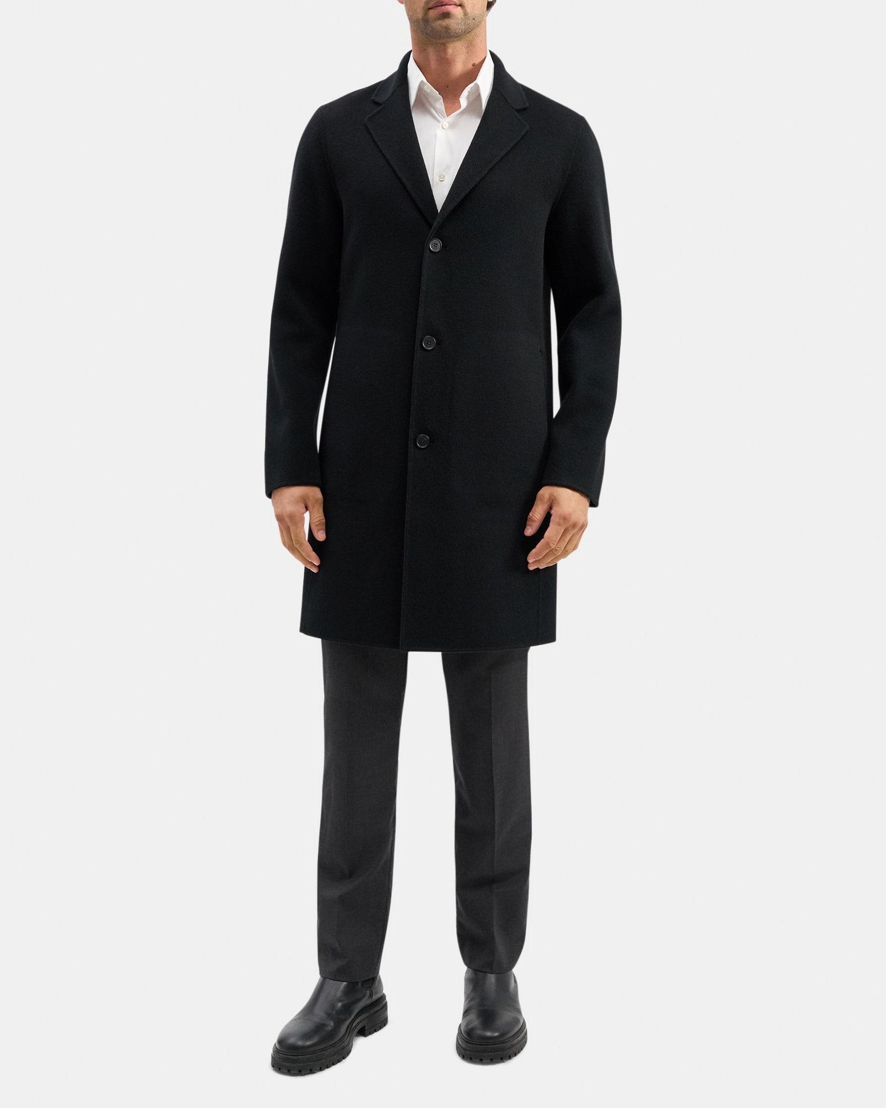 Tailored Coat in Double-Face Wool-Cashmere Product Image